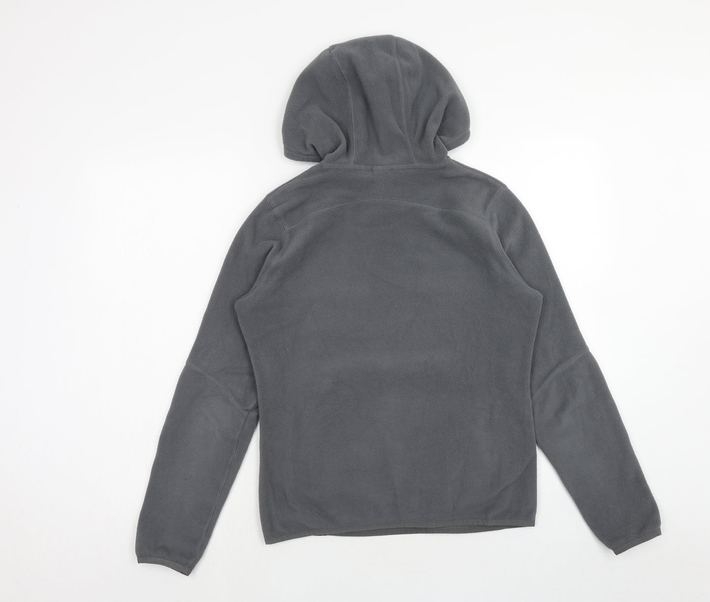 The North Face Womens Grey Polyester Pullover Hoodie Size S Pullover