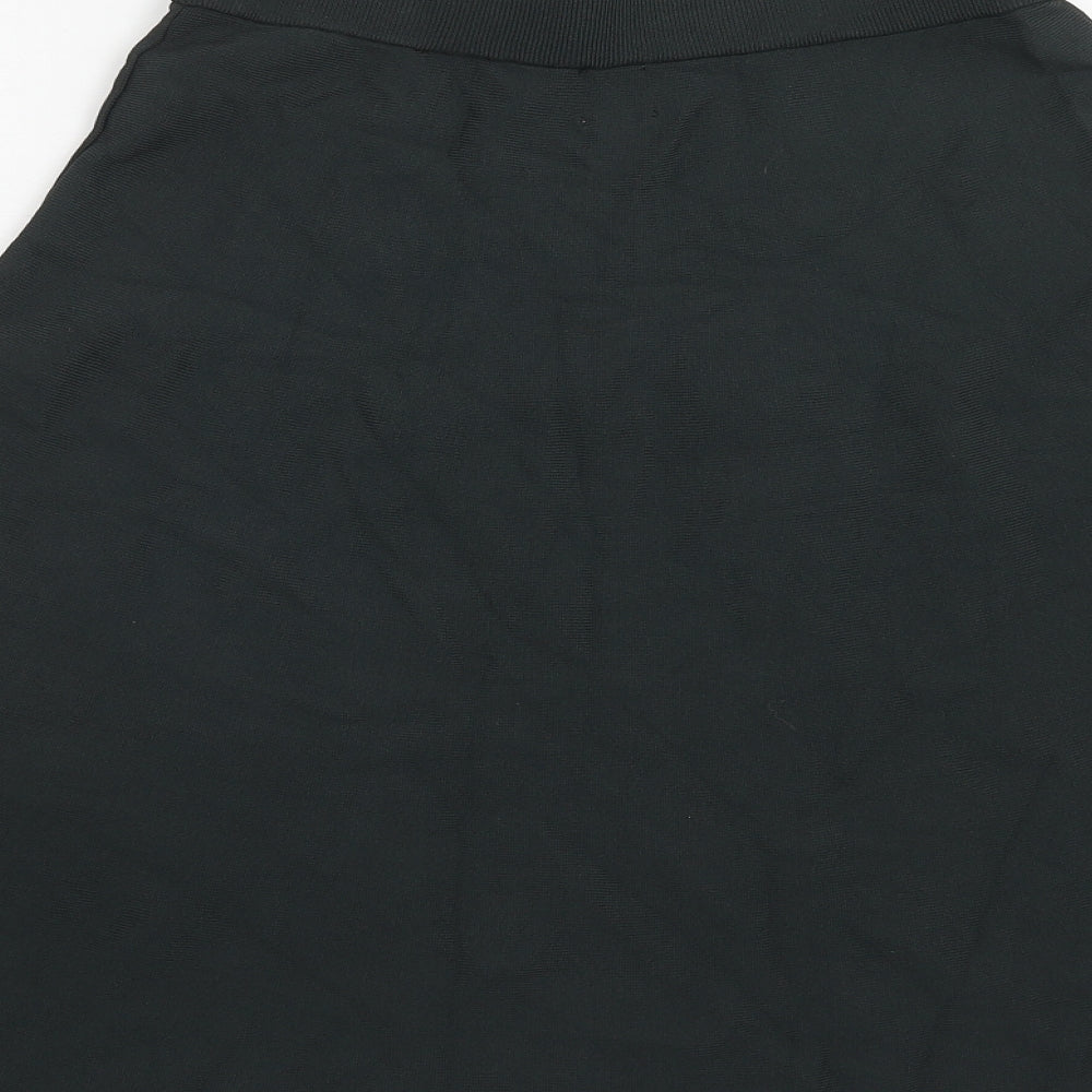H&M Womens Green Viscose Swing Skirt Size S