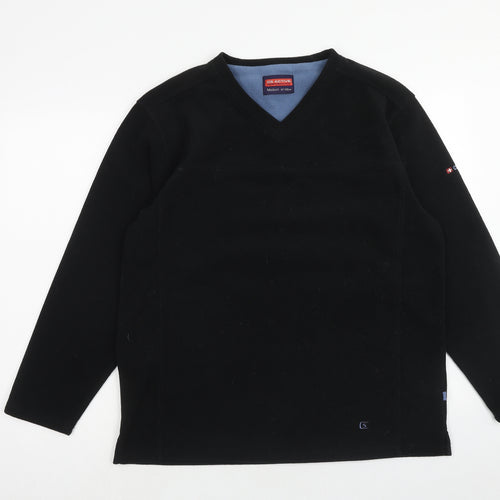 CS Active Mens Black Polyester Pullover Sweatshirt Size M