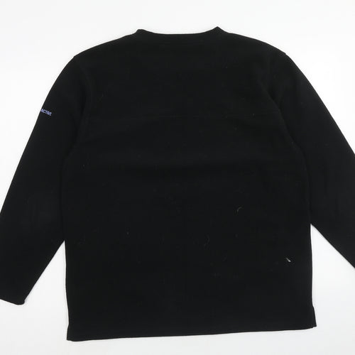CS Active Mens Black Polyester Pullover Sweatshirt Size M