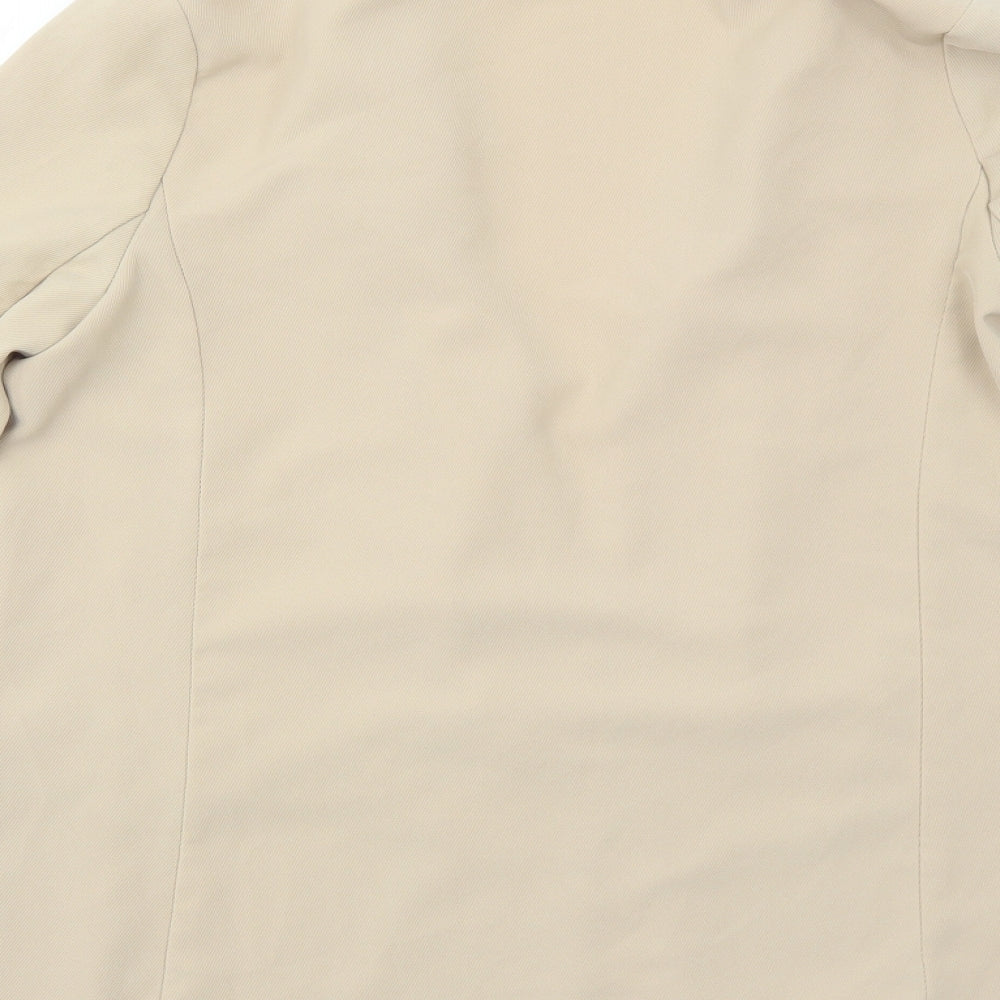 Primark Womens Beige Jacket Blazer Size 8