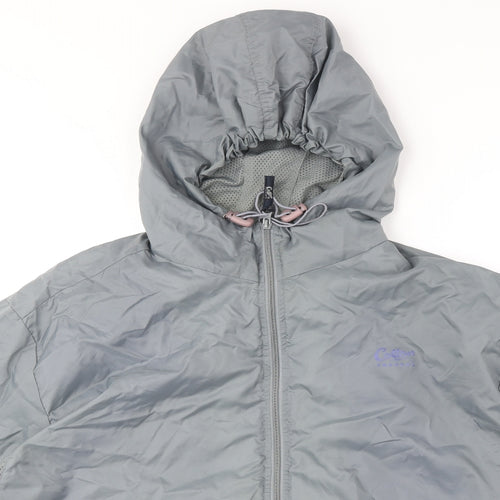 Cotton Traders Womens Grey Jacket Size XL Zip