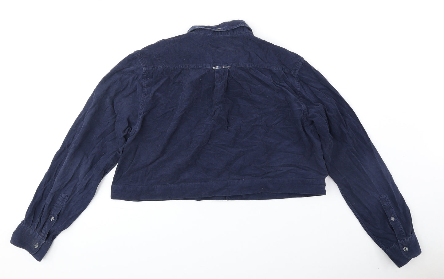Club Room Womens Blue Jacket Size L Zip