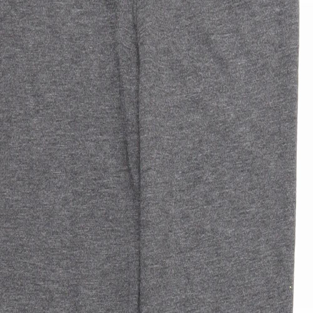 George Girls Grey Polyester Jogger Trousers Size 11-12 Years Regular Pullover