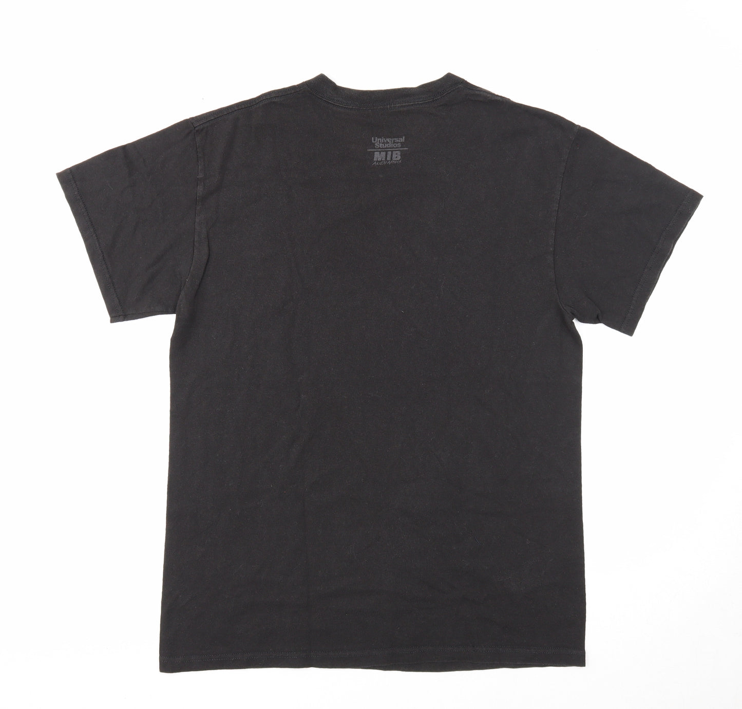 Universal Studios Mens Black Cotton T-Shirt Size M Round Neck