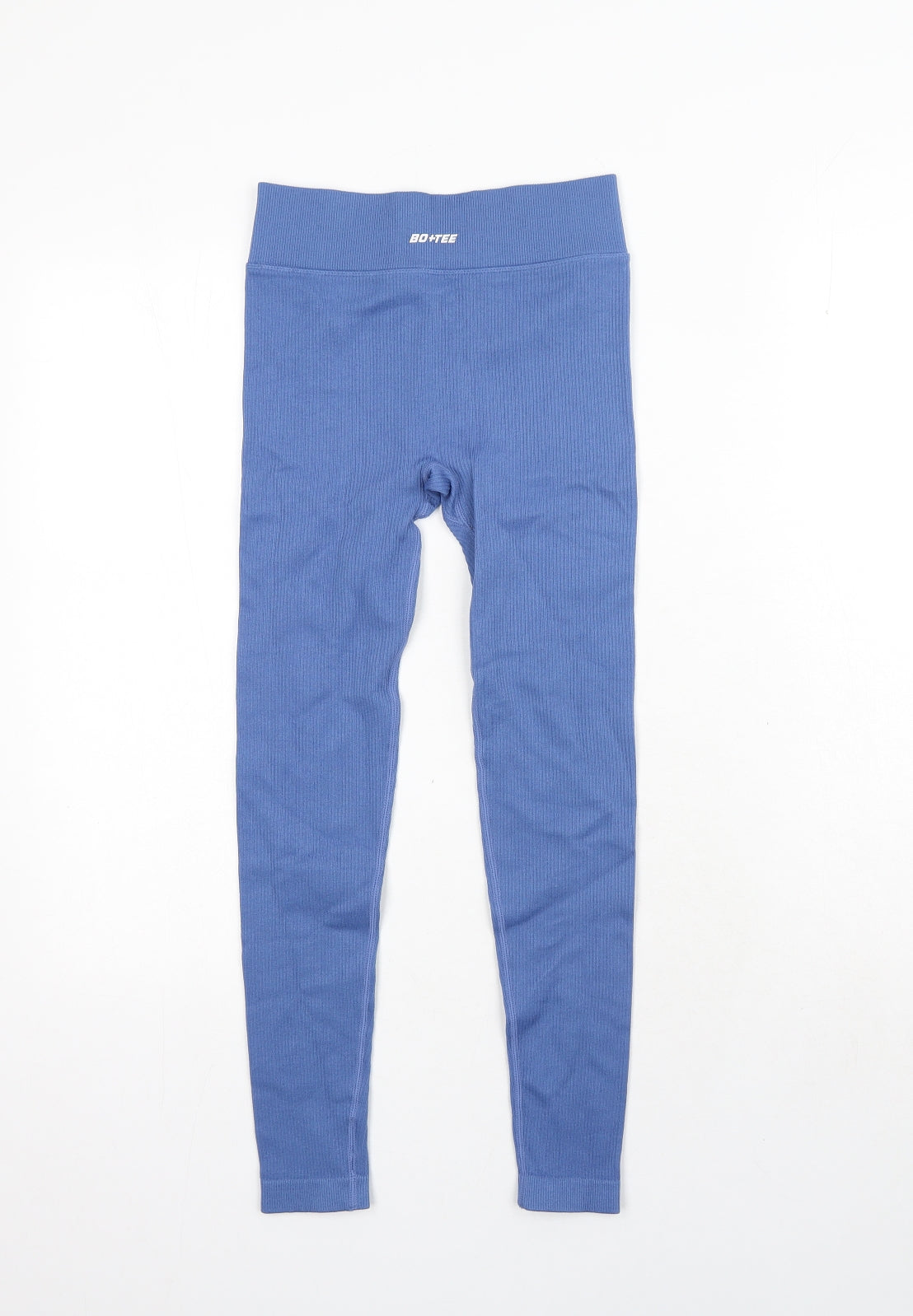 Bo+Tee Womens Blue Polyester Jogger Leggings Size 26 in