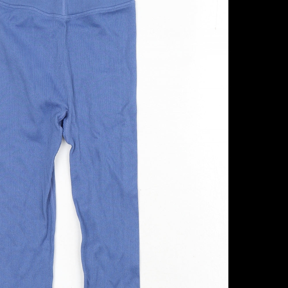 Bo+Tee Womens Blue Polyester Jogger Leggings Size 26 in
