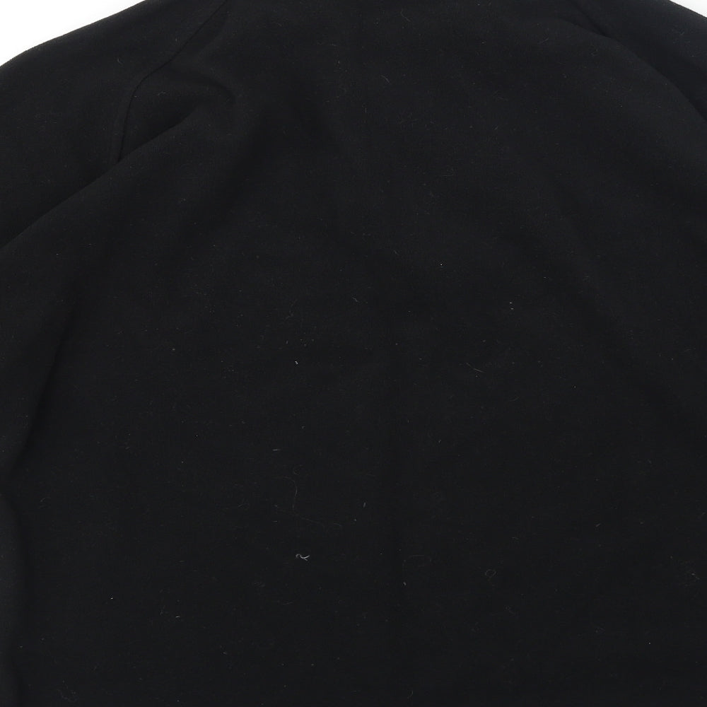 Craghoppers Womens Black Polyester Pullover Sweatshirt Size 12 Zip