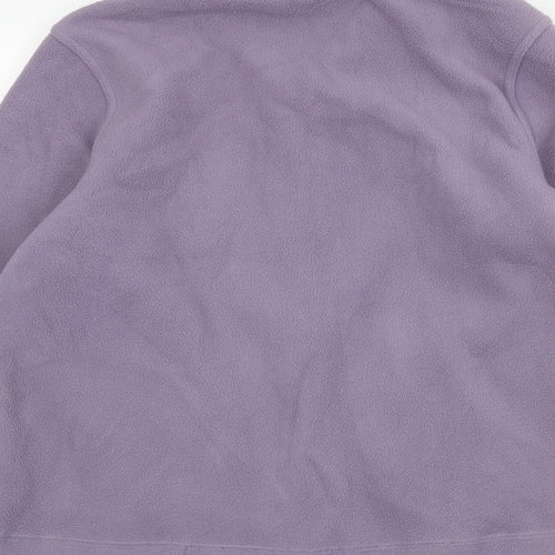 Bonmarché Womens Purple Jacket Size S Zip