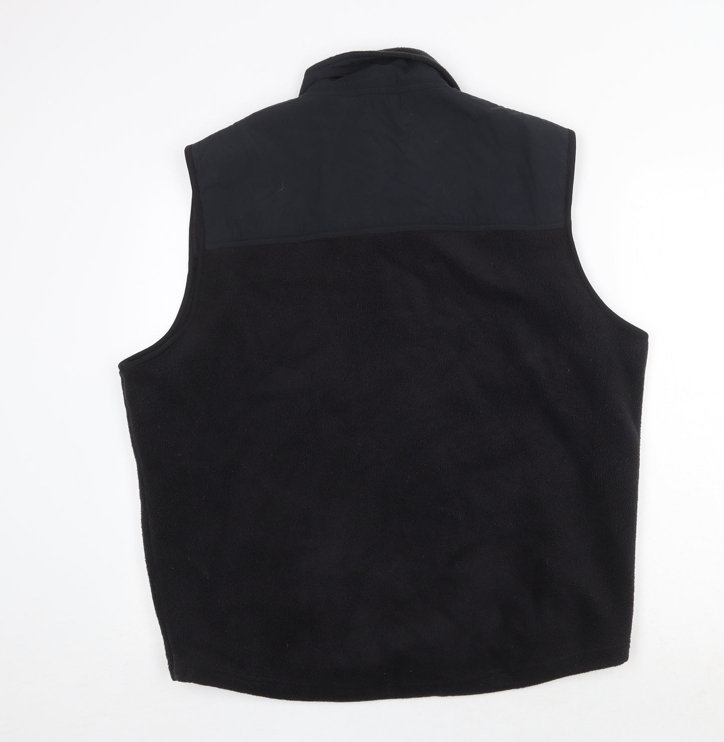 Marks and Spencer Mens Black Gilet Jacket Size L Zip