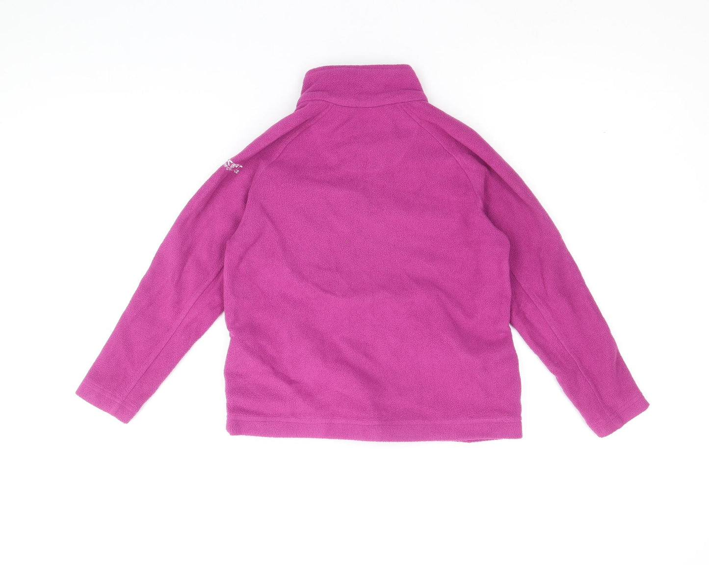 Regatta Girls Pink Jacket Size 5-6 Years Zip