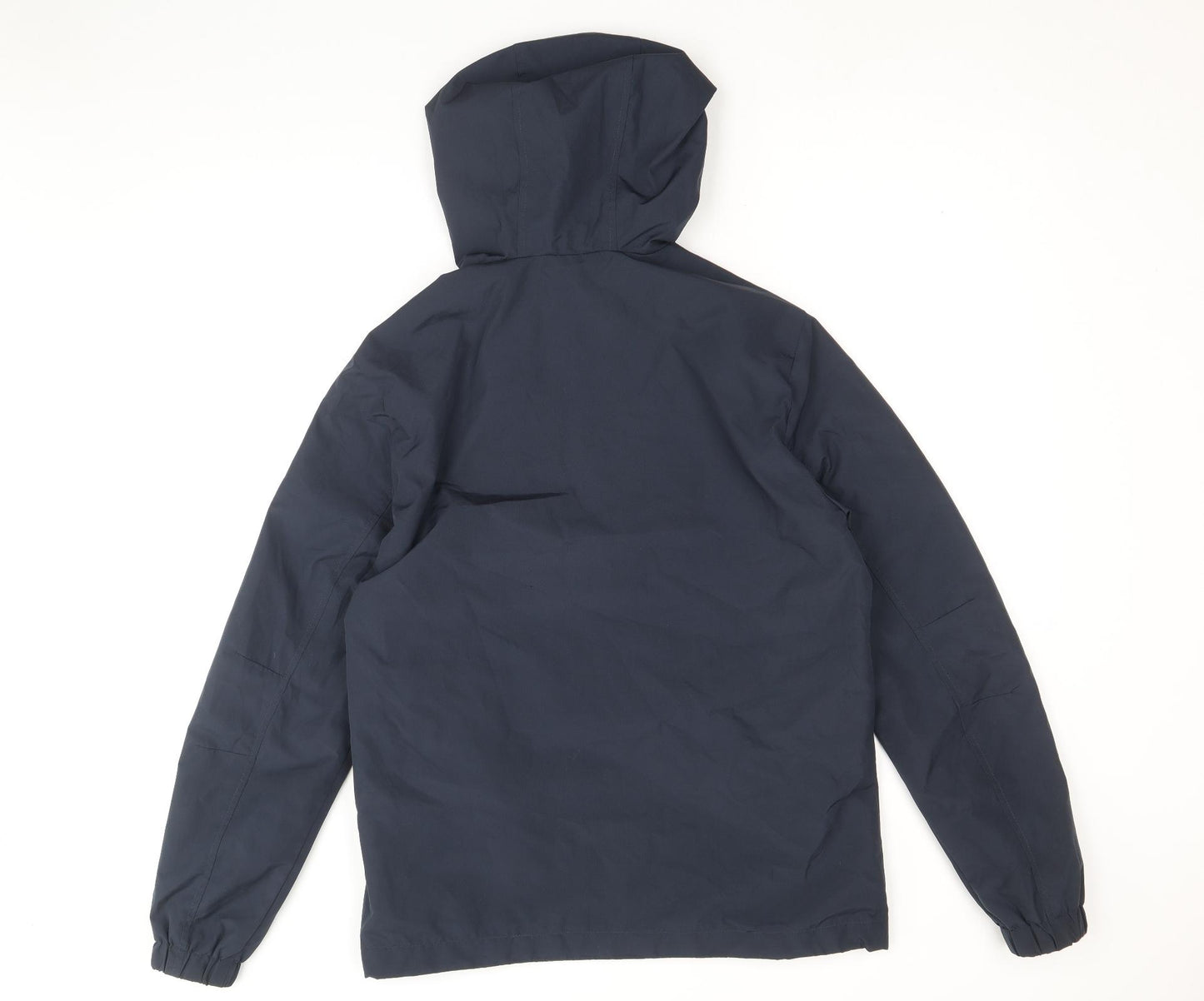 JACK & JONES Mens Blue Windbreaker Jacket Size S Zip