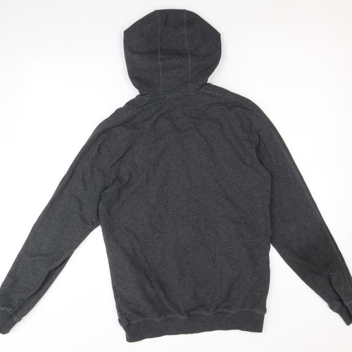 Antony Mortato Mens Grey Cotton Full Zip Hoodie Size M