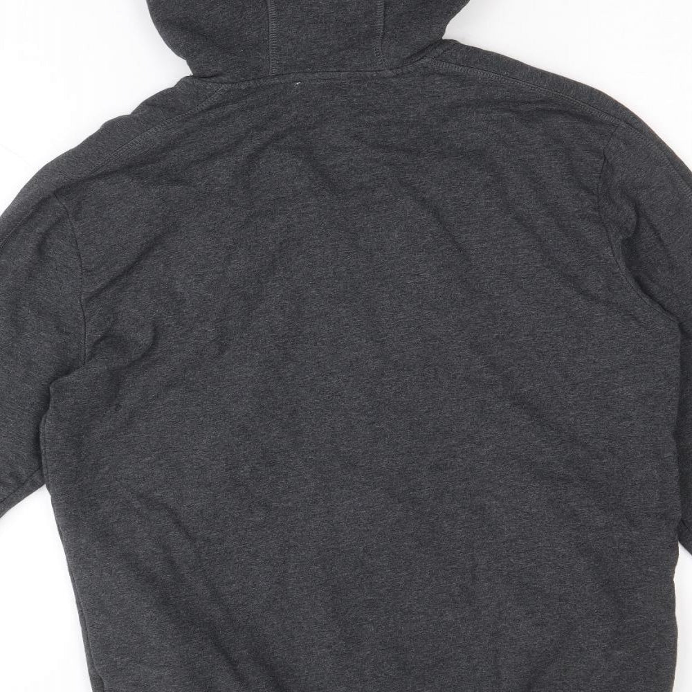 Antony Mortato Mens Grey Cotton Full Zip Hoodie Size M