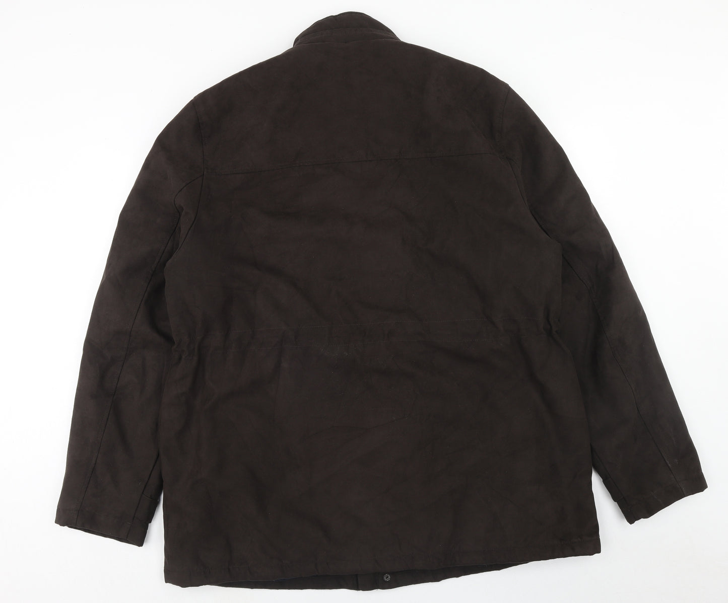 Lincoln Mens Brown Jacket Size 2XL Zip