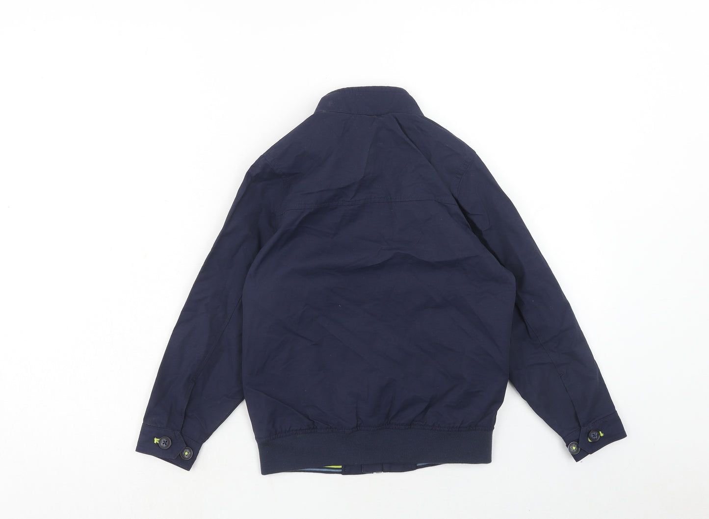 Ted Baker Boys Blue Jacket Size 7 Years Zip