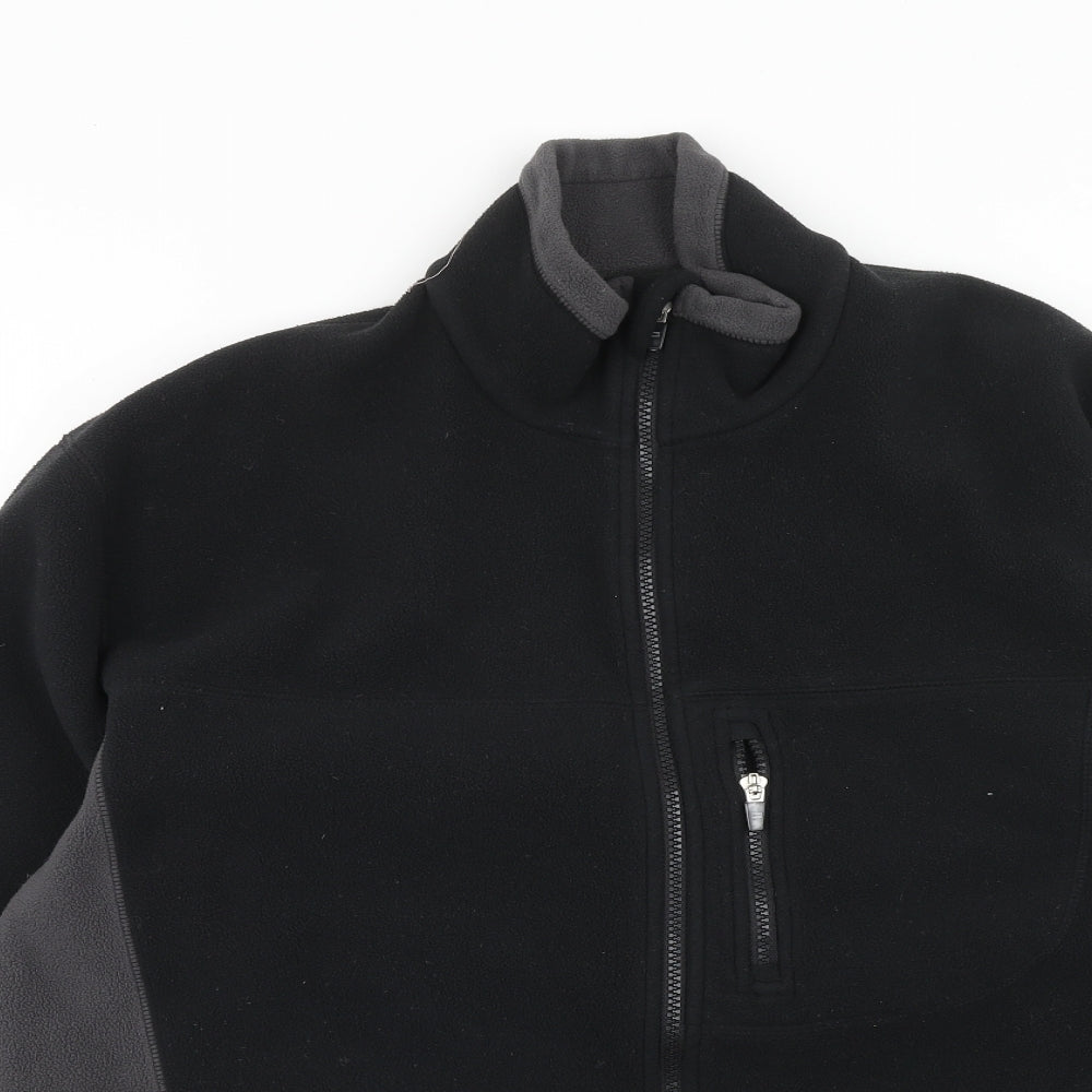 Marks and Spencer Mens Black Jacket Size L Zip