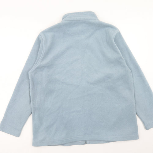 EWM Womens Blue Jacket Size M Zip - Size 14-16