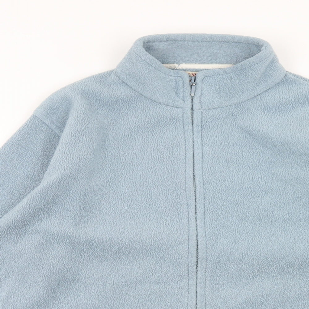 EWM Womens Blue Jacket Size M Zip - Size 14-16
