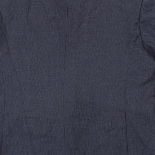 Chesters Mens Blue Wool Jacket Suit Jacket Size 46 Regular