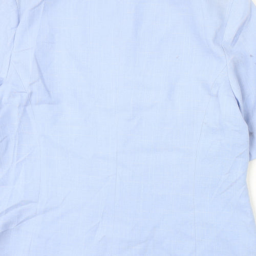 Award Womens Blue Viscose Jacket Blazer Size 18