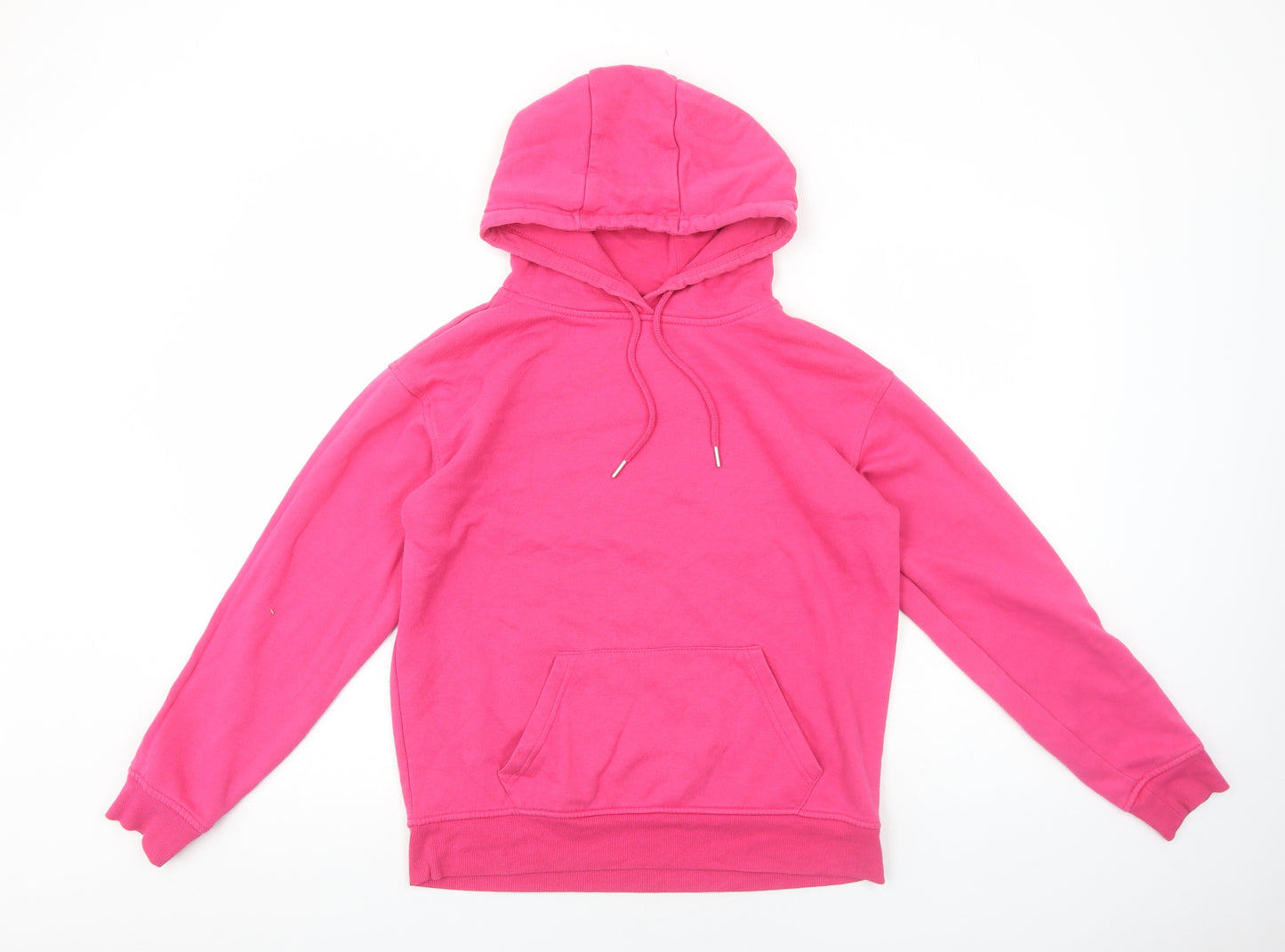 Primark Womens Pink Cotton Pullover Hoodie Size XS Pullover