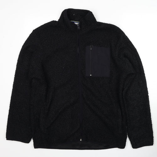 Larsson&Co Womens Black Jacket Size L Zip