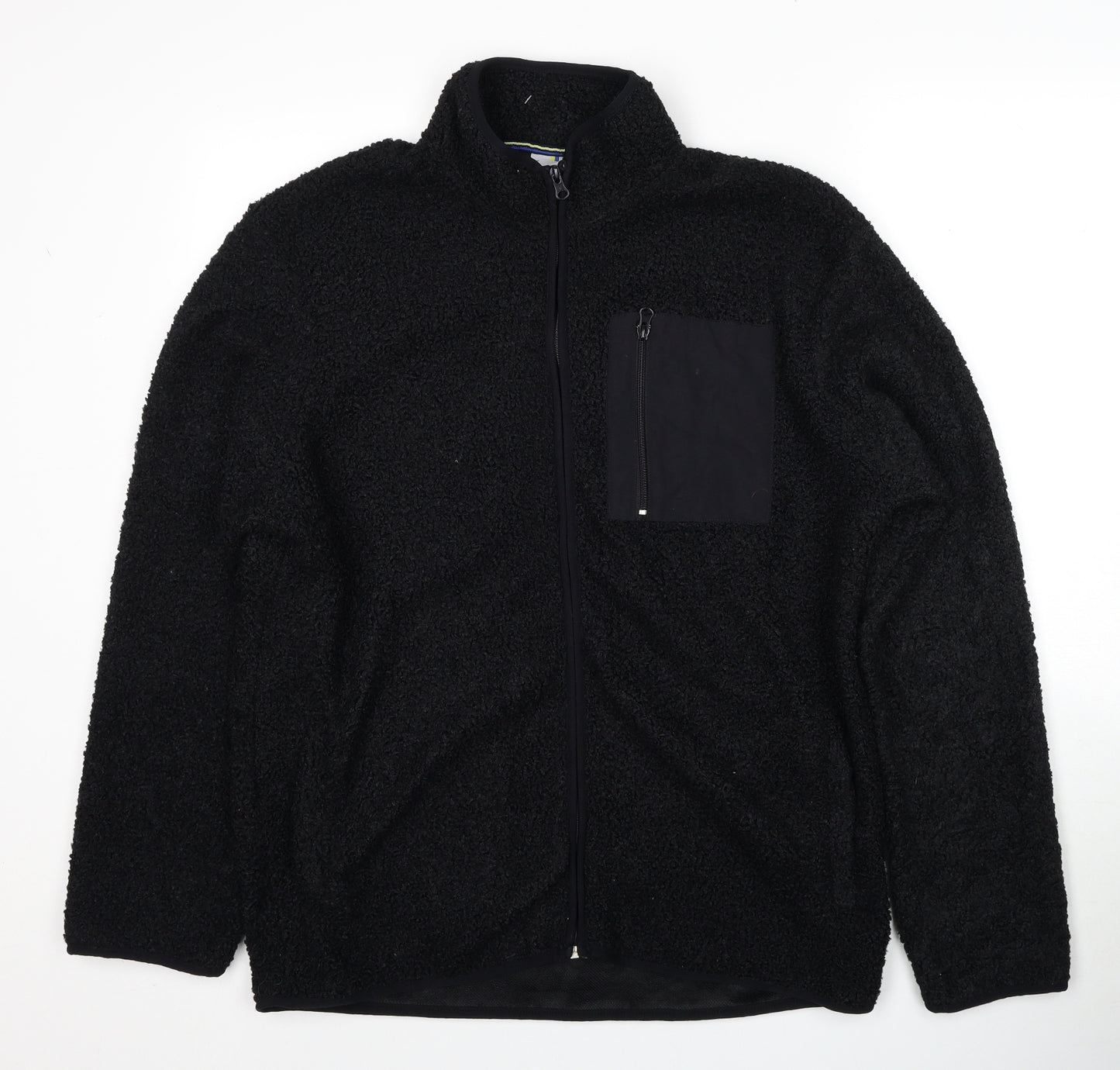 Larsson&Co Womens Black Jacket Size L Zip
