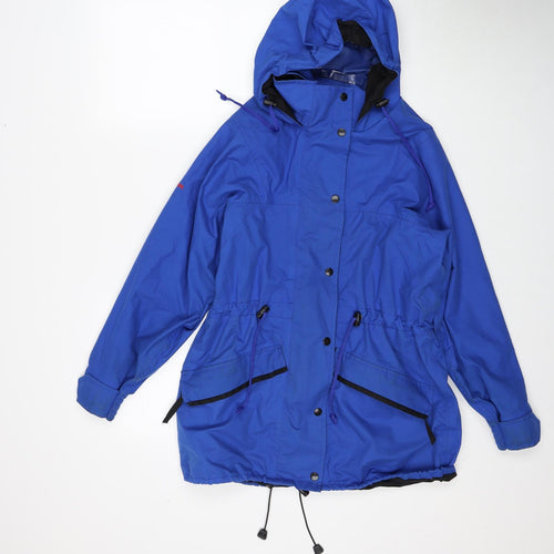 Vanderbilt Womens Blue Jacket Size 6 Zip - Size 6-8