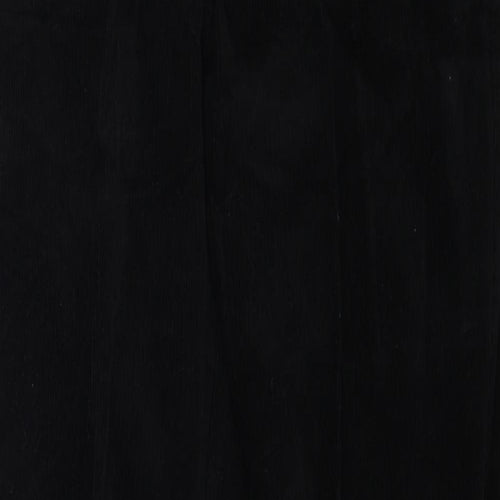 Autograph Boys Black Cotton Dress Pants Trousers Size 14 Years Regular Zip