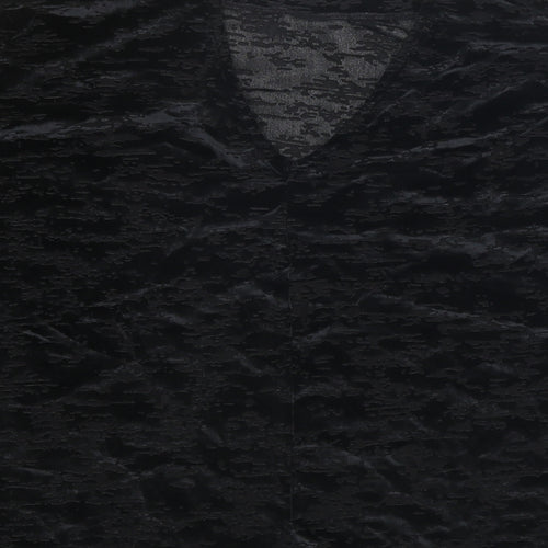 NEXT Womens Black Geometric Polyester Basic Blouse Size 10 Boat Neck