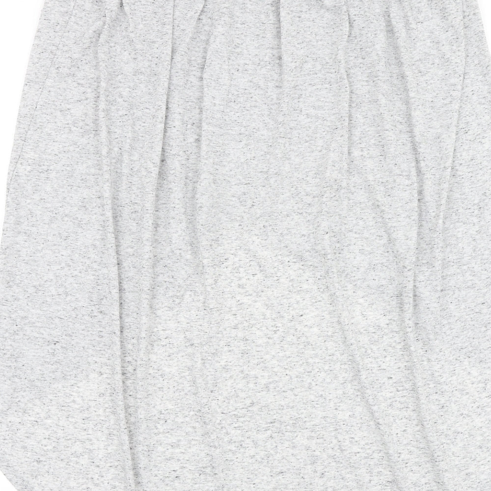 Primark Womens Grey Polyester Swing Skirt Size 18