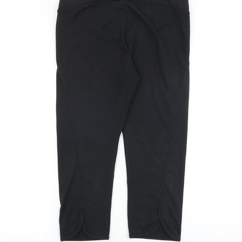 H&M Womens Black Polyester Jogger Leggings Size M