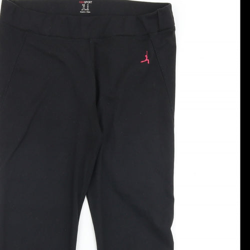 H&M Womens Black Polyester Jogger Leggings Size M