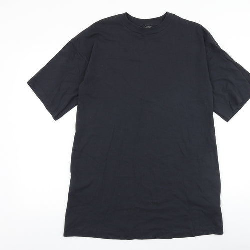 Topshop Mens Grey Cotton T-Shirt Size XS Round Neck