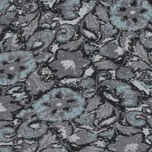 EAST Womens Grey V-Neck Geometric Viscose Pullover Jumper Size XL