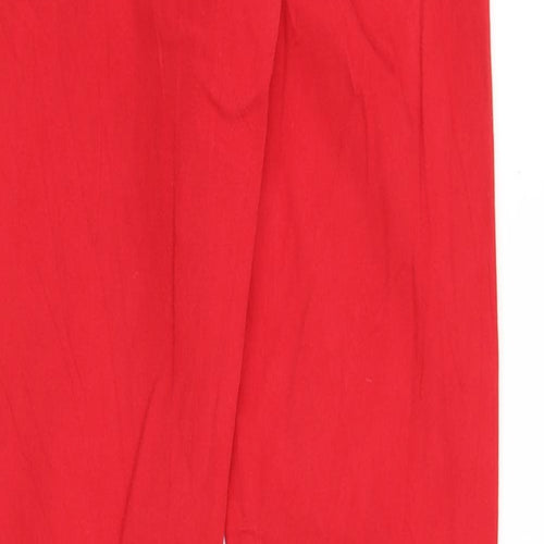Blue Ridge Womens Red Cotton Skinny Jeans Size 28 in Regular Zip
