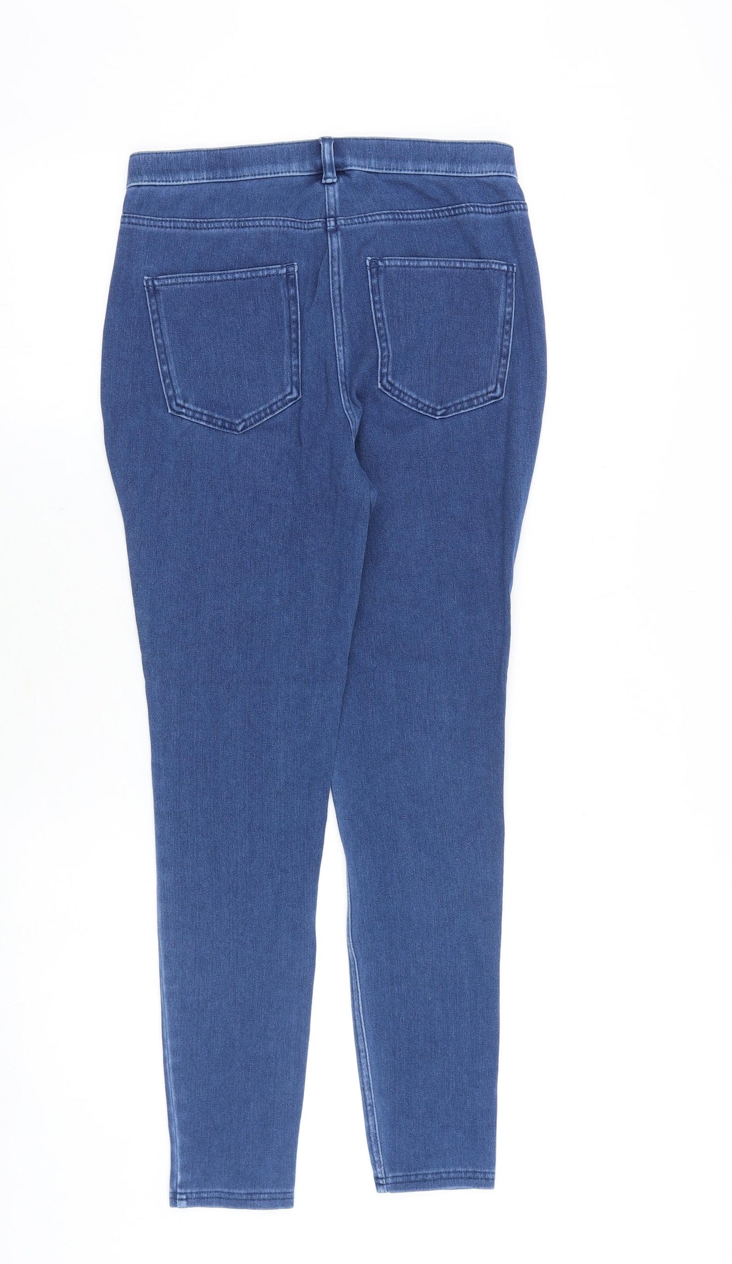 NEXT Womens Blue Cotton Jegging Jeans Size 10 Slim
