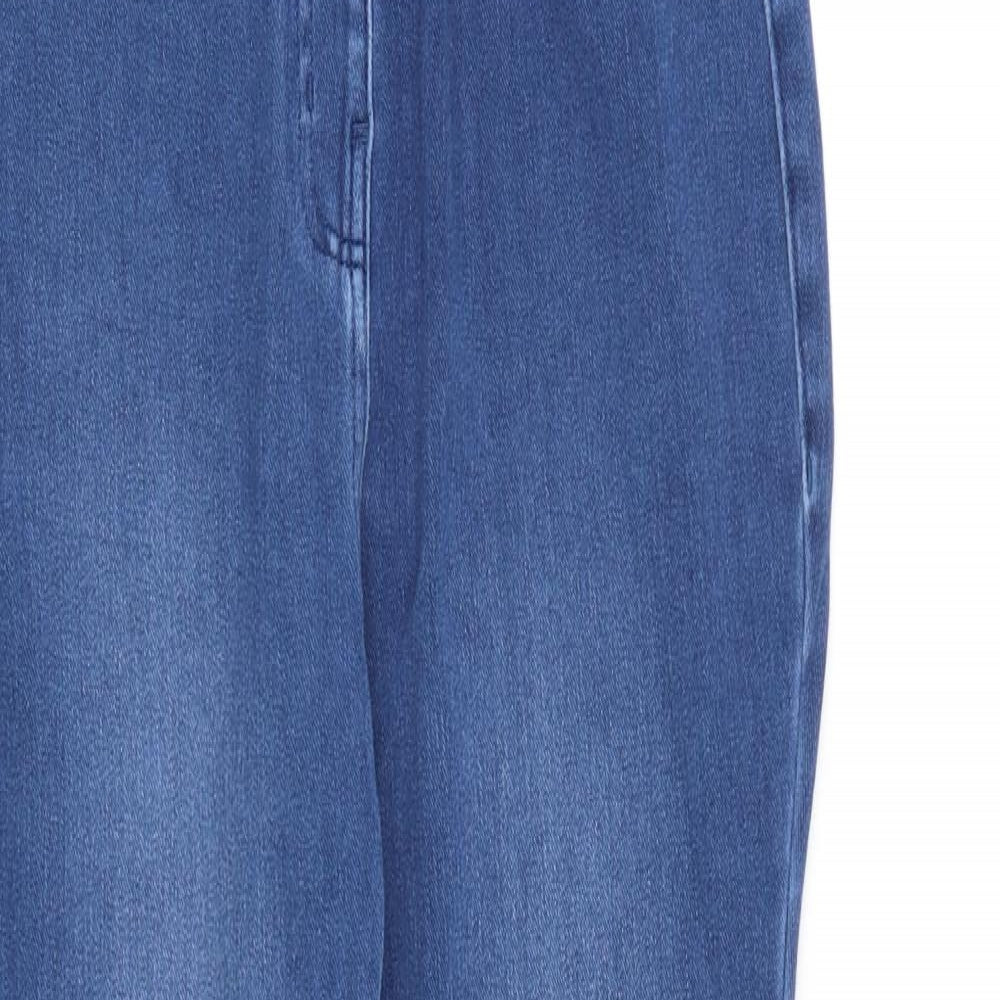 NEXT Womens Blue Cotton Jegging Jeans Size 10 Slim