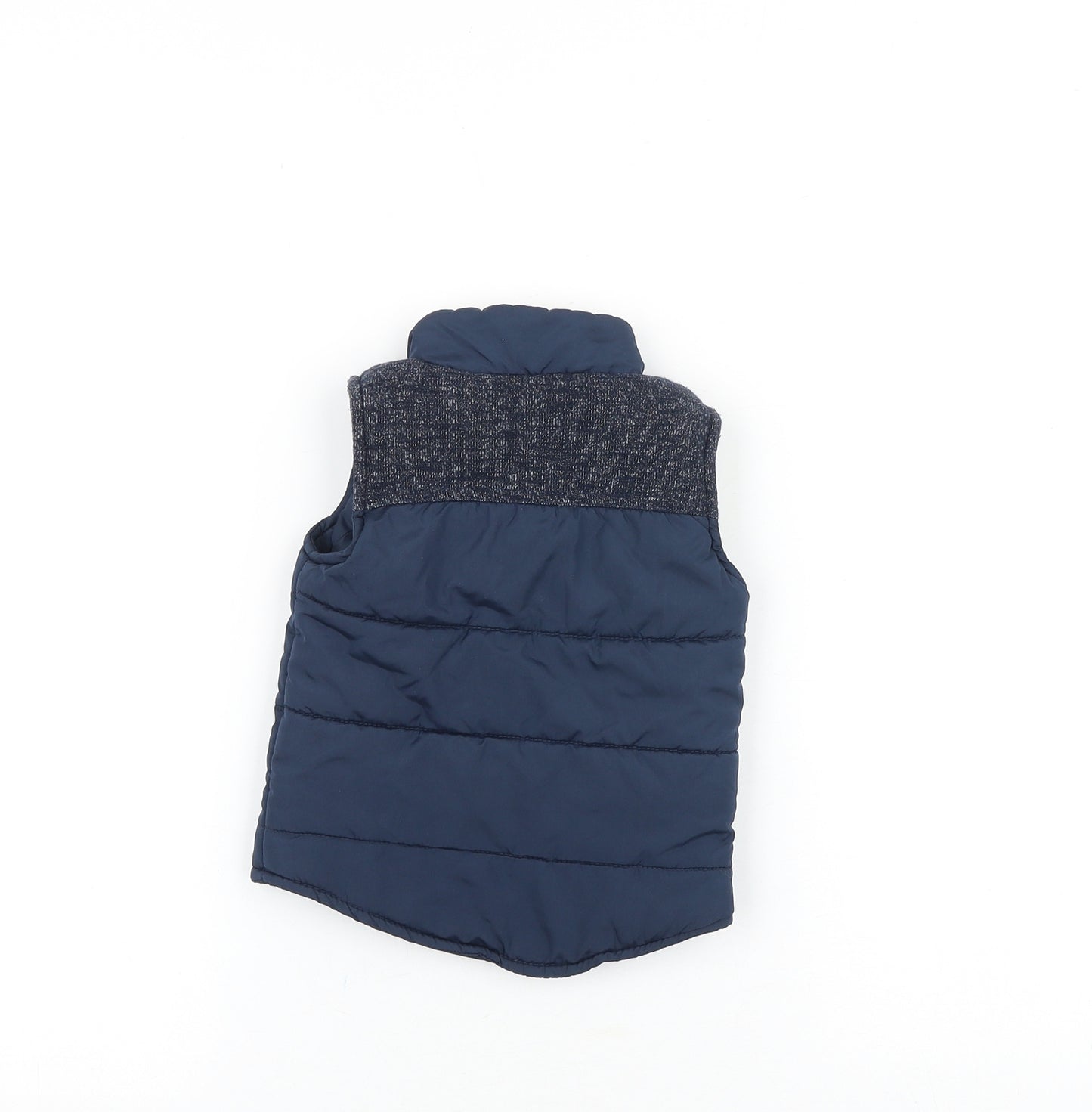 Earlydays Baby Blue Gilet Jacket Size 6-9 Months Zip