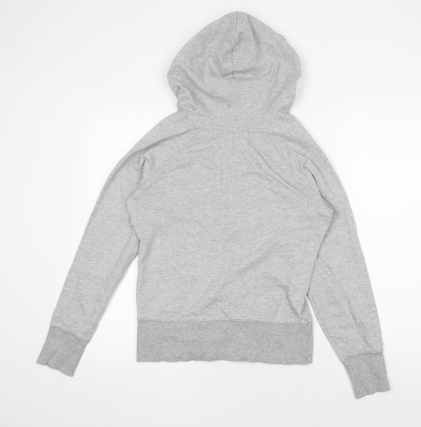 Denim & Co. Womens Grey Cotton Pullover Sweatshirt Size 10 Pullover