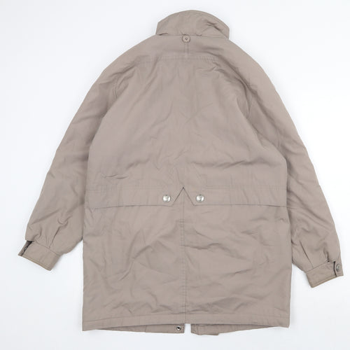 Telemac Womens Grey Jacket Size 10 Zip