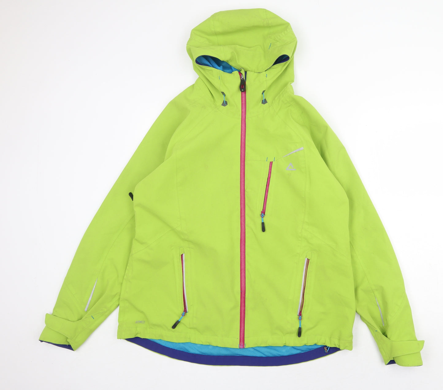 Preworn Womens Green Jacket Size XL Zip