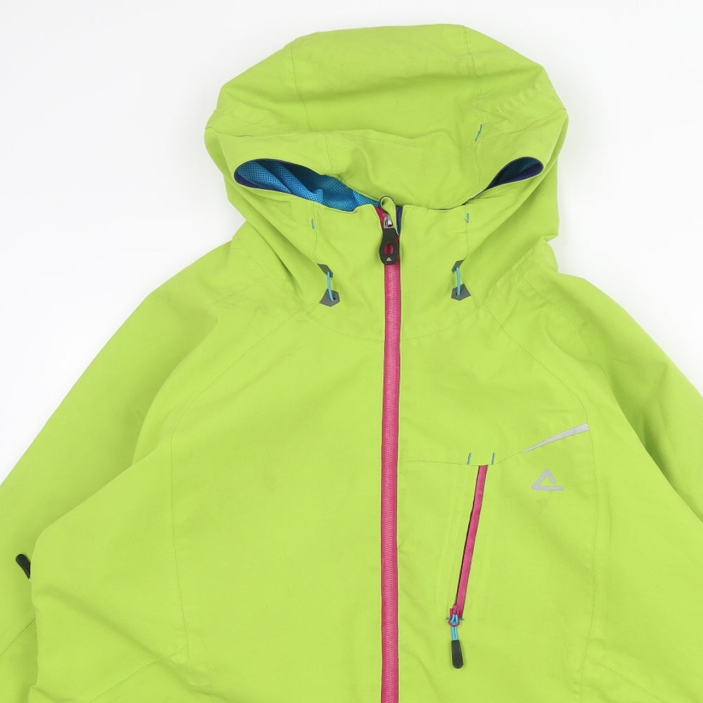 Preworn Womens Green Jacket Size XL Zip