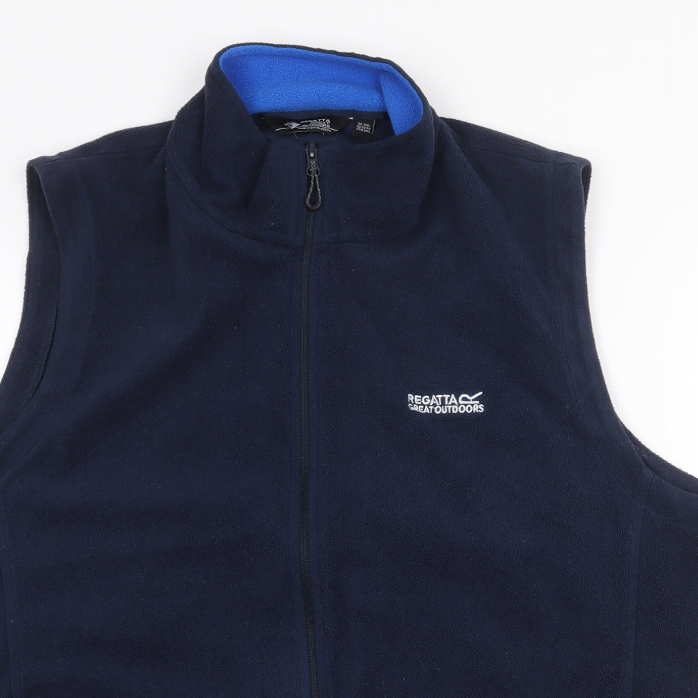 Regatta Mens Blue Jacket Size 2XL Zip