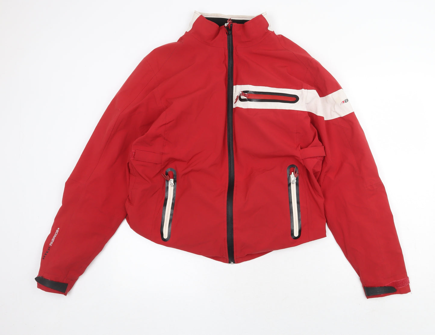 Ben Ross Womens Red Jacket Size L Zip
