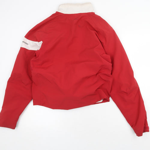 Ben Ross Womens Red Jacket Size L Zip