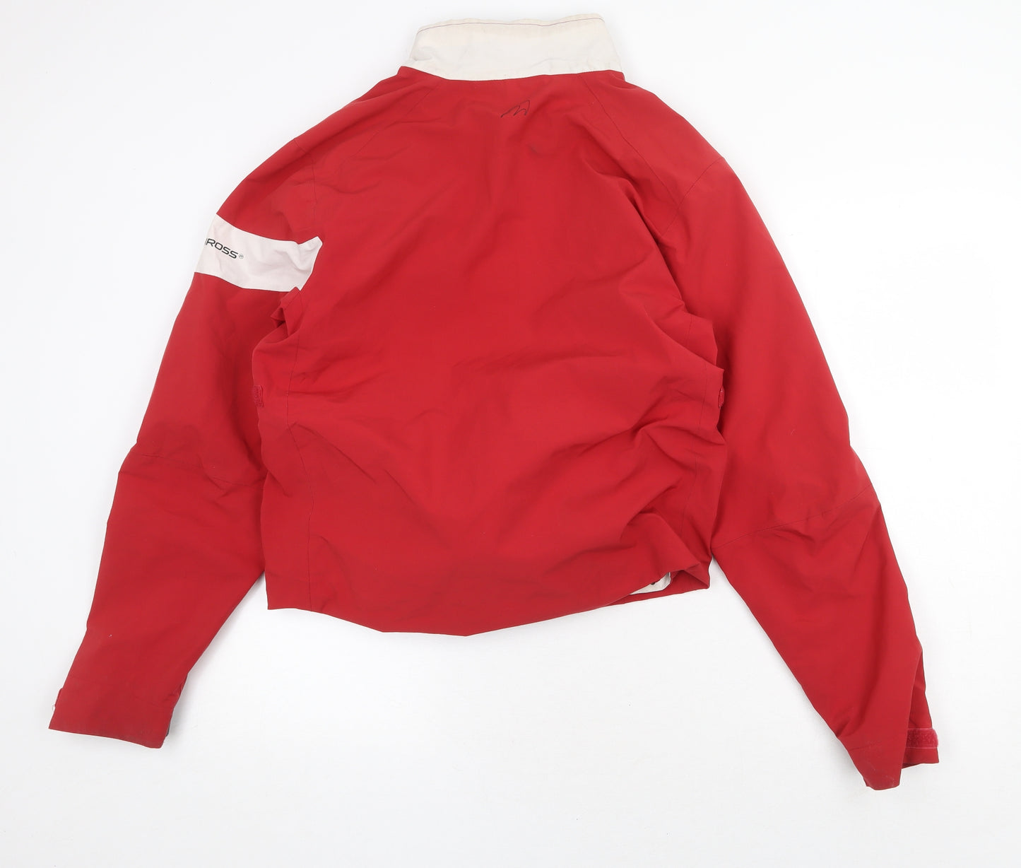 Ben Ross Womens Red Jacket Size L Zip