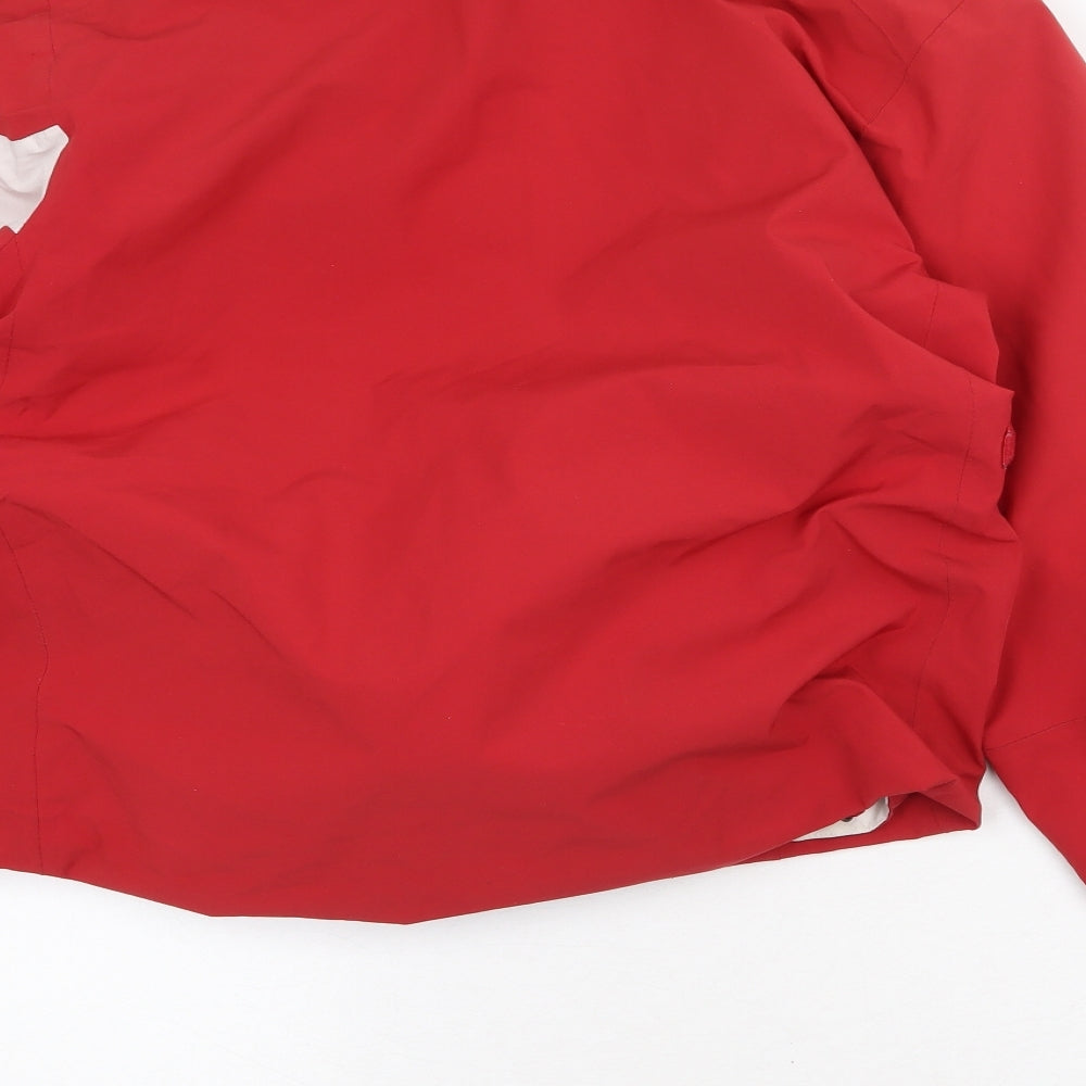 Ben Ross Womens Red Jacket Size L Zip
