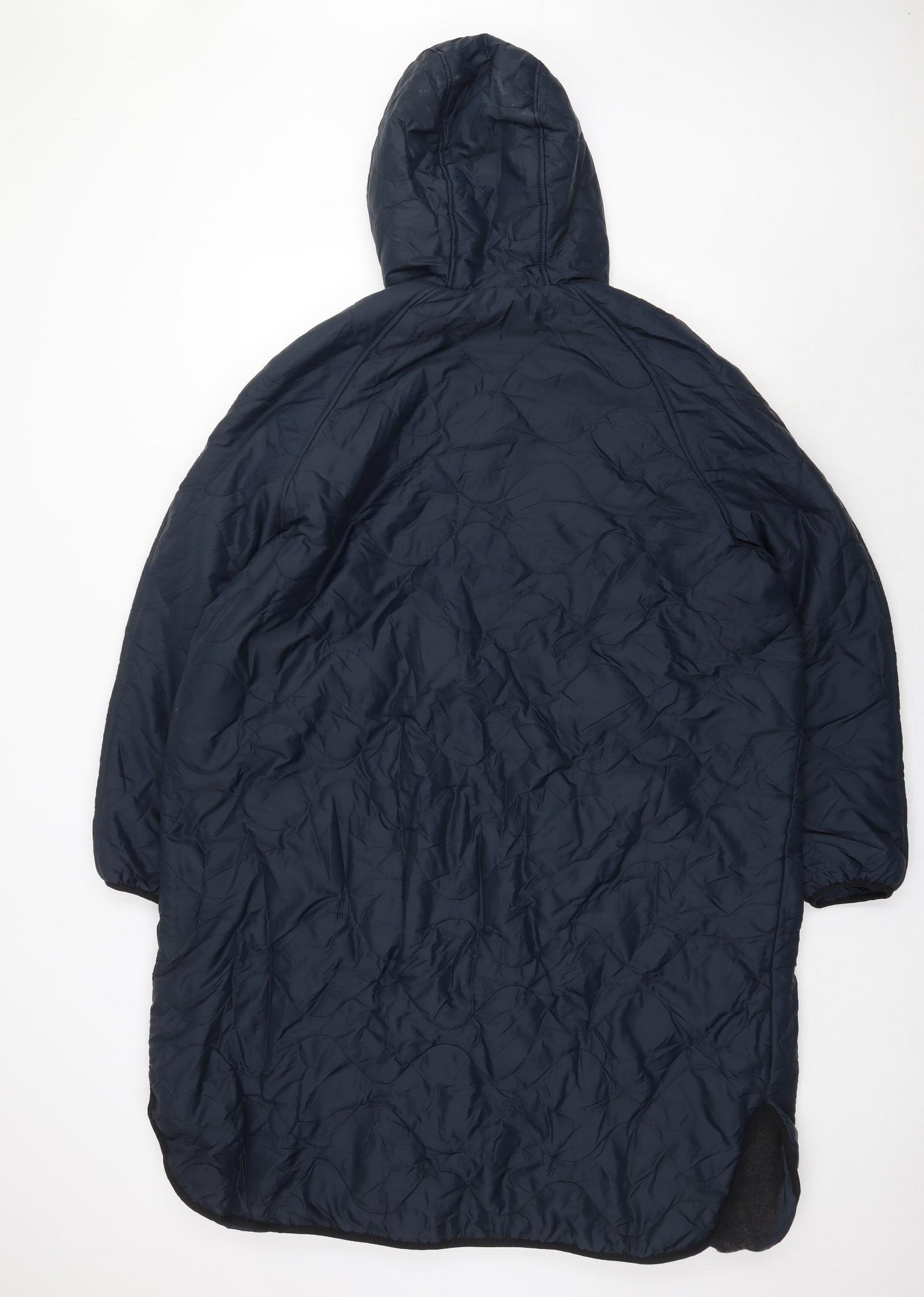Marks and Spencer Womens Blue Rain Coat Coat Size 20 Zip